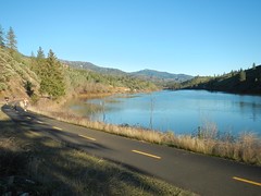 A view of the Sacramento River Rail Trail near Redding.