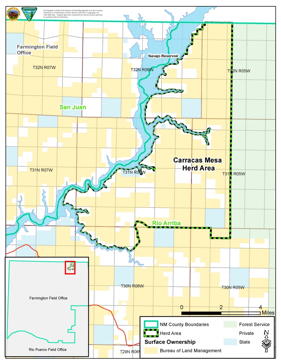 Spring Creek Basin HMA Map
