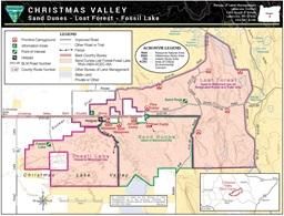 Christmas Valley map