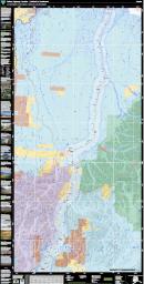 Image of map of Dalton Highway from Coldfoot to Deadhorse