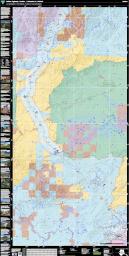 Image of the Dalton Highway map from Fairbanks to Coldfoot