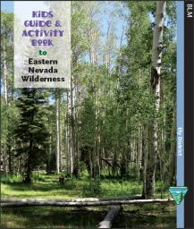 Cover of workbook showing title over image of a lush green forest area of pine and aspen trees