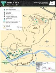 Wildwood recreation map