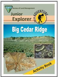 Big Cedar Ridge Junior Explorer Activity Book