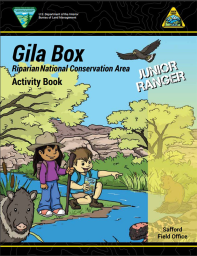 booklet screenshot that reads "Gila Box Riparian National Conservation Area"