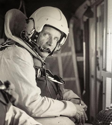 Smokejumper inside&nbsp;plane