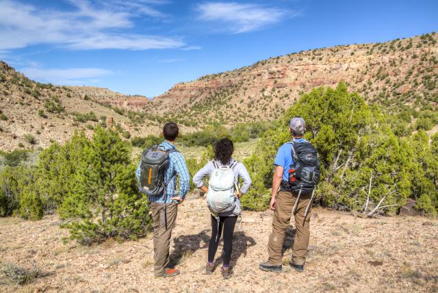 People enjoy the views Dominguez-Escalante National Conservation Area has to offer while exploring public lands.