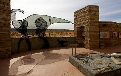 exterior of Big Water Visitor Center