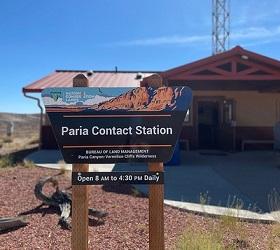 exterior of Paria Contact Station