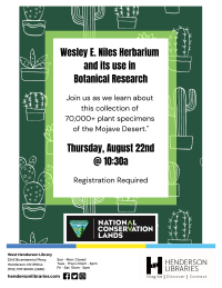 Flyer of event
