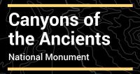 cover detail of brochure reading Canyon of the Ancients National Monument
