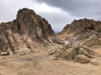 The "Moon Rocks" are a unique group of large granite formations that have weathered into a rounded, stacked landscape – perfect for rock crawling and competitions.
