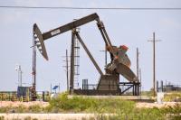BLM Photo by Wendy Brown of a pumpjack on public lands in New Mexico and the Permian Basin.