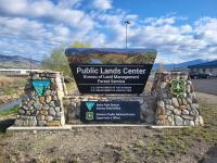 Salmon Field Office sign