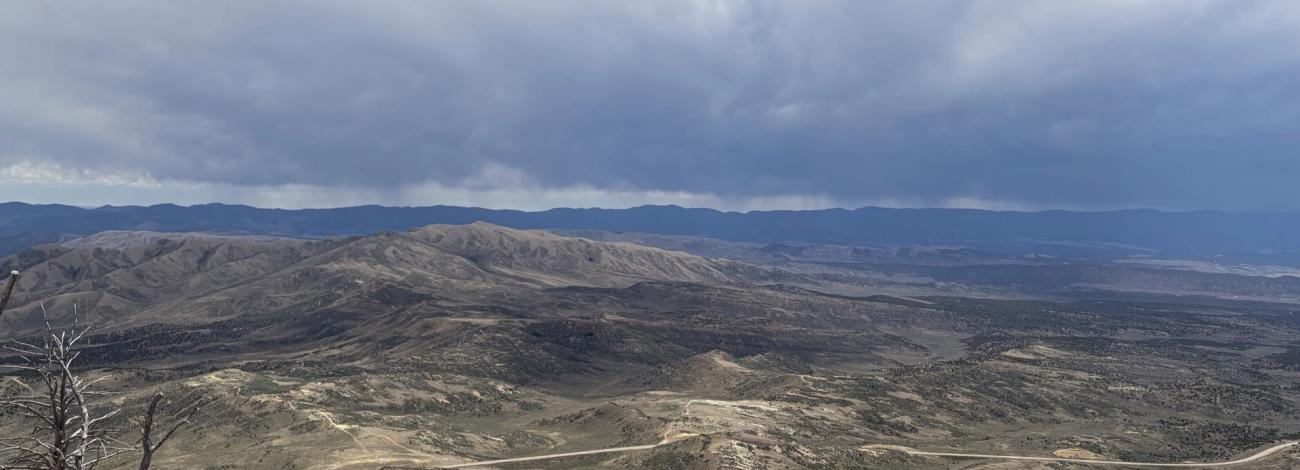 Scenic view from atop Little Mountain