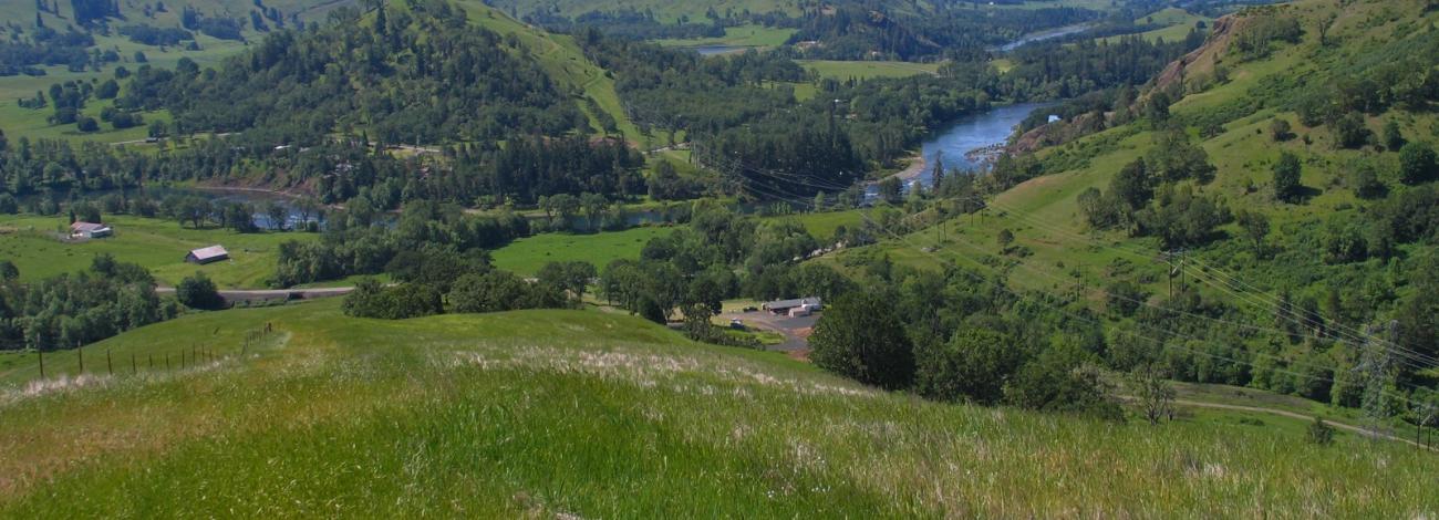 Scenic valley overlook