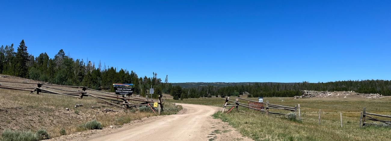 Dutch Joe Campground Entrance