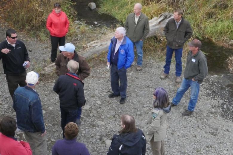 Members of the Eastern Washington RAC at Yakima River Canyon