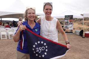 BLM and flag
