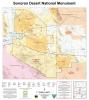 a map of Sonoran Desert National Monument