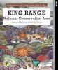 An illustrated cover of the “King Range National Conservation Area: Junior Explorer Activity Book,” featuring colorful drawings of tidepool creatures such as sea stars, anemones, and mussels, with rocky coastal scenery in the background.