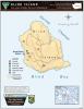 map of Blind Island in the San Juan Islands of Washington State