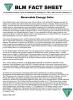 Fact Sheet: Renewable Energy-Solar brochure cover.