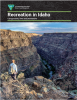 The cover of the new 2026 recreation guide for Idaho showing the Bruneau Wild and Scenic River.