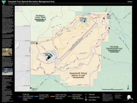 Georeferenced PDF Map of Alaska's Campbell Tract thumbnail image
