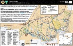 Virtue Flat OHV area map