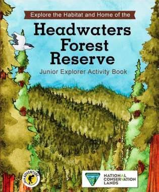 cover of Headwaters Forest Reserve Junior Explorer Activity Book